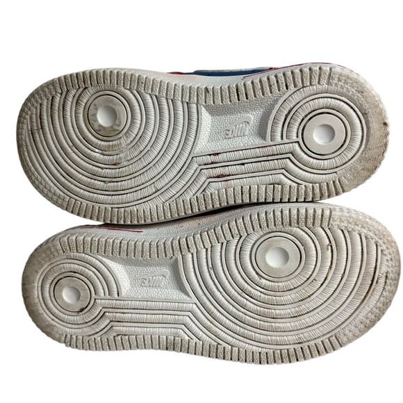 Custom Nike Air Force 1 AF1 Spiderman Sneaker GUC Toddler Size 10C - Picture 6 of 6